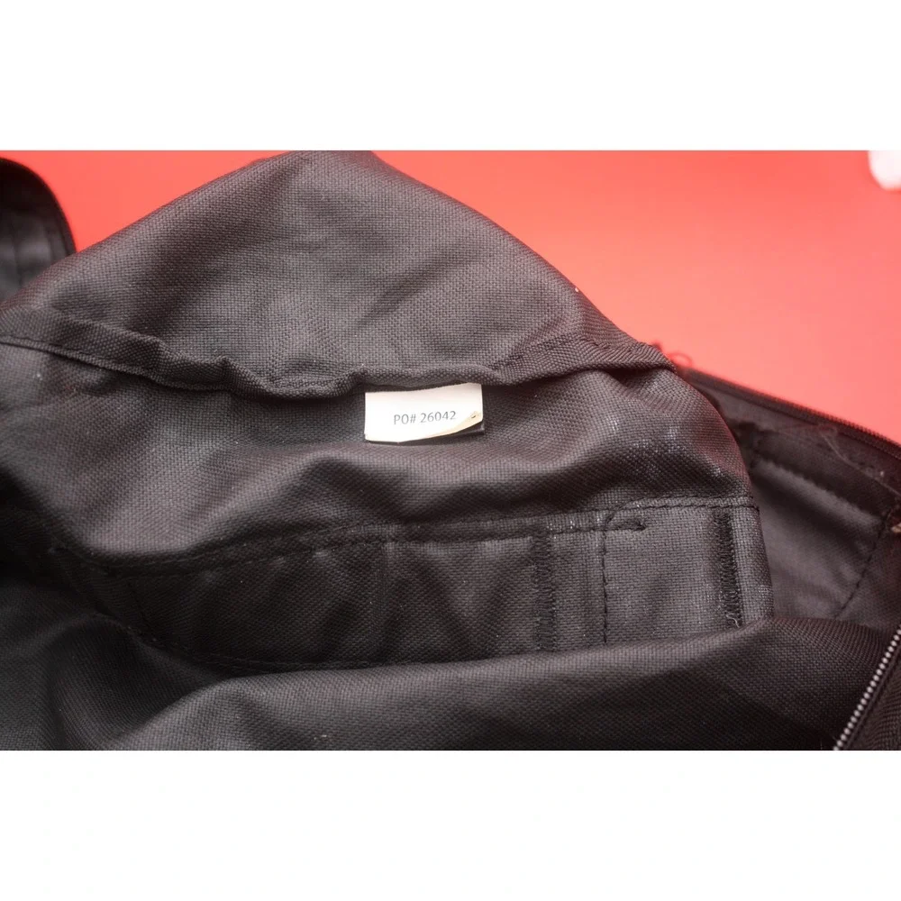 Victorinox Swiss Army Black Nylon Pouch Duffle Travel Bag No Shoulder Strap